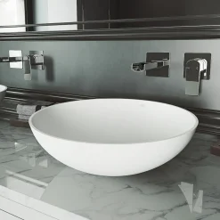 West Elm VIGO Lotus Modern Round Vessel Sink