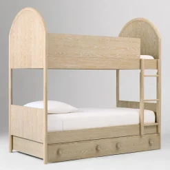Kids West Elm Vivienne Storage Twin Bunk Bed