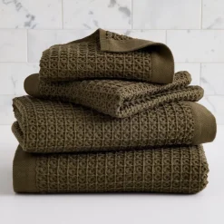 West Elm Waffle Towels