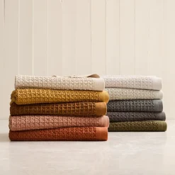 West Elm Waffle Towels