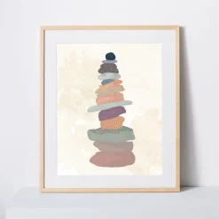 West Elm Walker Noble Studios Framed Print - Balance
