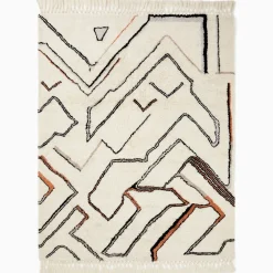 West Elm Wanderer Shag Wool Rug