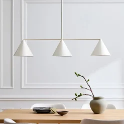 West Elm Warren Linear 3-Light Chandelier (48")