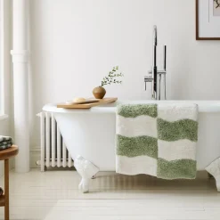 West Elm Wavy Blocks Bath Mat