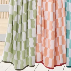 West Elm Wavy Blocks Beach Towel