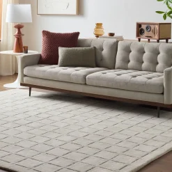 West Elm Wells Tufted Wool Rug