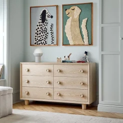 Kids West Elm x PBK Vivienne 6-Drawer Dresser (56")