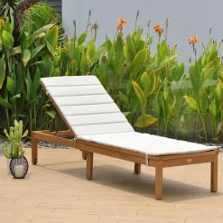 West Elm Westley Outdoor Chaise Lounge