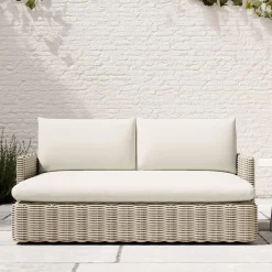 West Elm Westport Wicker Outdoor Daybed (66")