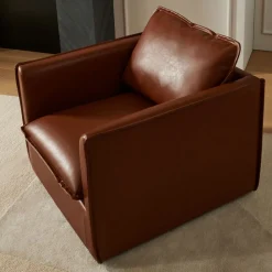 West Elm Whitman Vegan Leather Chair