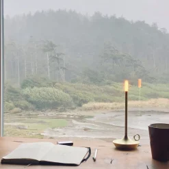 West Elm Wick Rechargeable LED Portable Table Light