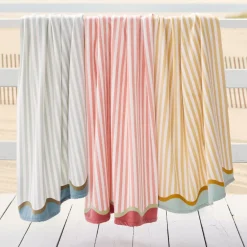 West Elm Wiggle Edge Beach Towel