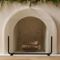 West Elm Willow Fireplace Screen