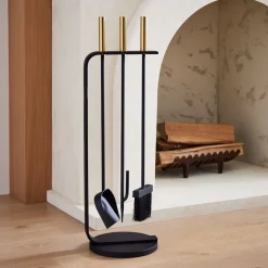 West Elm Willow Fireplace Tools