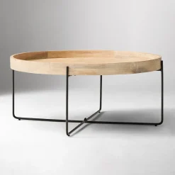 West Elm Willow Round Coffee Table (36")