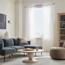West Elm Winona Round Pedestal Coffee Table (36")