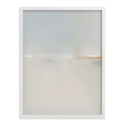 West Elm Winter Beach Framed Wall Art by Minted for