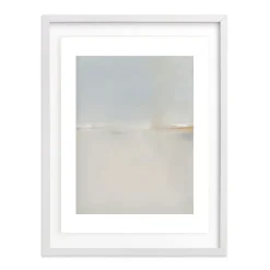 West Elm Winter Beach Framed Wall Art by Minted for