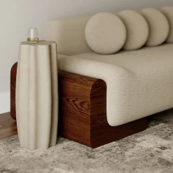 West Elm Winter Fluted Drink Table