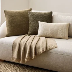 West Elm Wispy Winter & Throw Set
