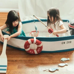 Kids West Elm Wonder & Wise Gone Fishing Boat