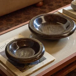 West Elm Wood Bubble Rim Bowls