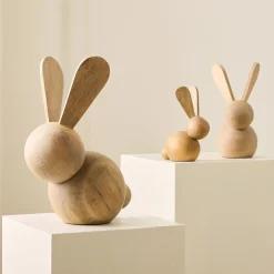 West Elm Wooden Bunnies