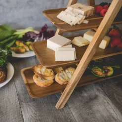West Elm Wooden 3-Tier Server