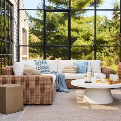 West Elm Woven Cable Outdoor Performance Rug