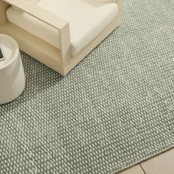 West Elm Woven Honeycomb Outdoor Performance Rug