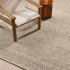 West Elm Woven Honeycomb Outdoor Performance Rug
