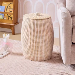 West Elm Woven Nursery Hamper