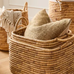 West Elm Woven Seagrass Baskets
