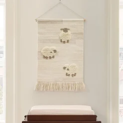 Kids West Elm Woven Sheep Tapestry