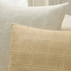 West Elm Woven Windowpane