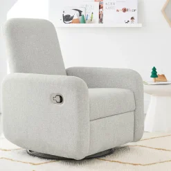 Kids West Elm Xander Swivel Glider Recliner