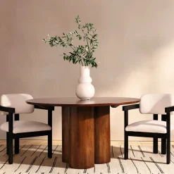 West Elm Xhaiden Round Dining Table (54")