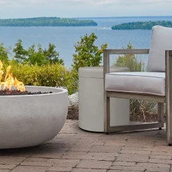 West Elm Xia Round Concrete Propane Tank Cover (22")