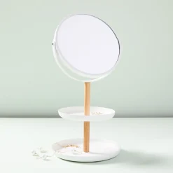 West Elm Yamazaki Accessory Tray & Mirror