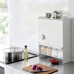 West Elm Yamazaki Concealable Seasoning Rack