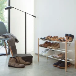 West Elm Yamazaki Extended Shoe Rack - 3 Tiered