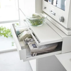 West Elm Yamazaki Kitchen Appliance Bottom Drawer & Slide Table