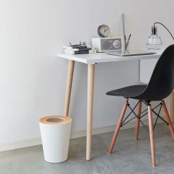West Elm Yamazaki Rim Trash Can - Round