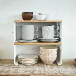 West Elm Yamazaki Stackable Countertop Shelf