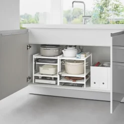 West Elm Yamazaki Three Tier Cabinet Storage