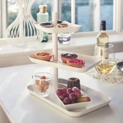 West Elm Yamazaki 3-Tier Tower Stand