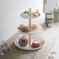 West Elm Yamazaki 3-Tiered Dessert Stand