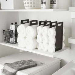 West Elm Yamazaki Tower Interlocking Towel Organizer