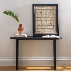West Elm Yehuda Oval Solid Console Table (54")