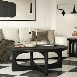 West Elm Yehuda Round Coffee Table (43")